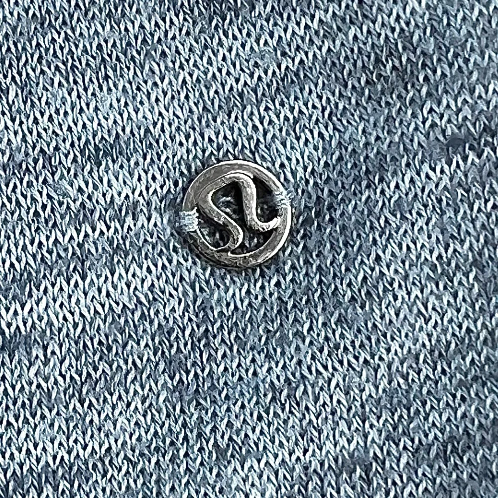 Lululemon Calm and Collected Wrap Heathered Sailboat Classic Navy Size Medium - Picture 7 of 16